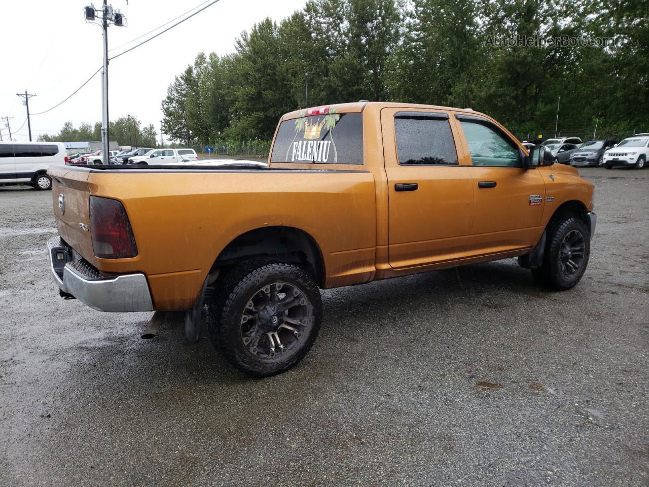 2012 Dodge Ram 2500 St Gold vin: 3C6TD5CT6CG272600