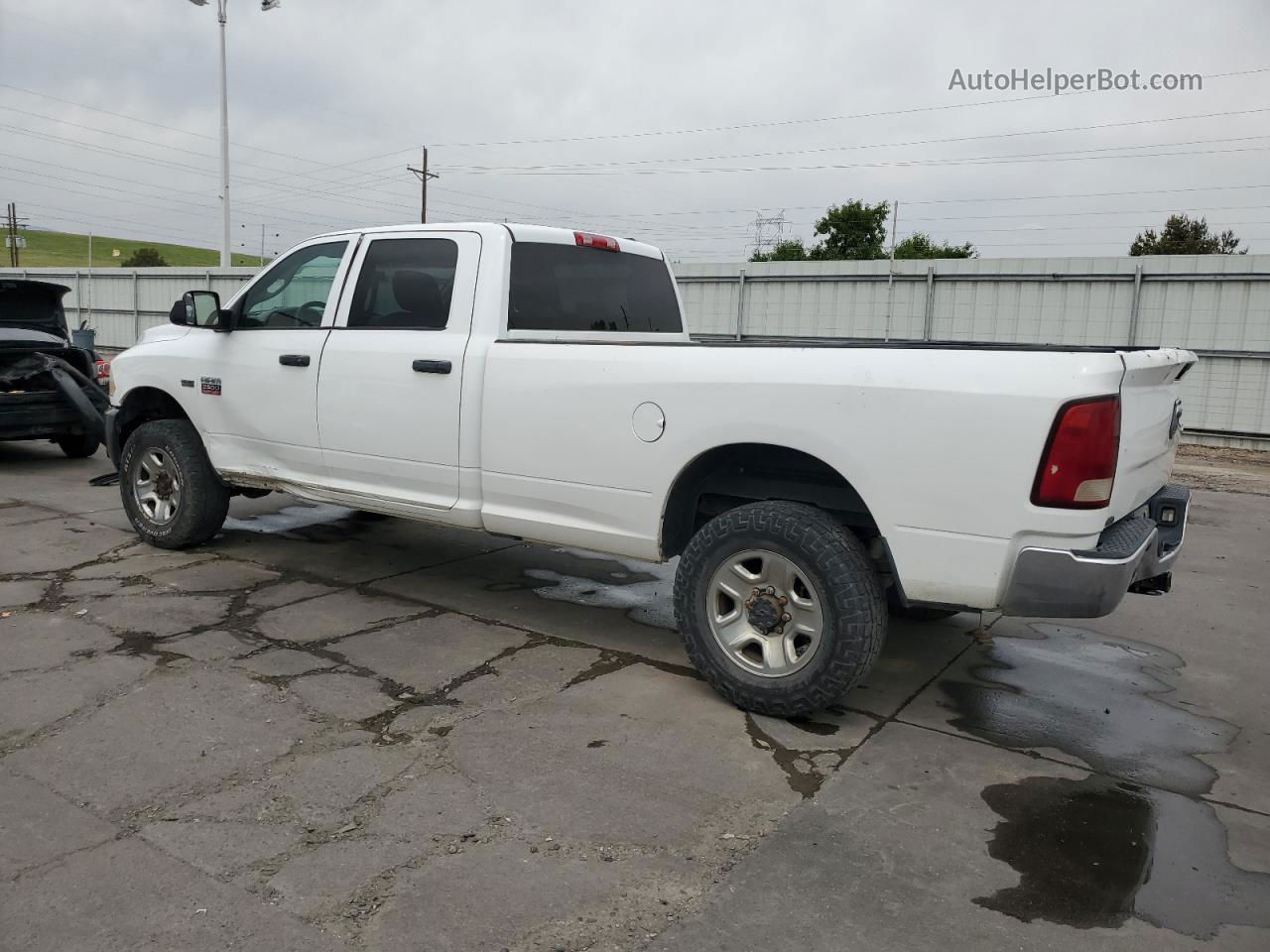 2012 Dodge Ram 2500 St Белый vin: 3C6TD5HT5CG145460