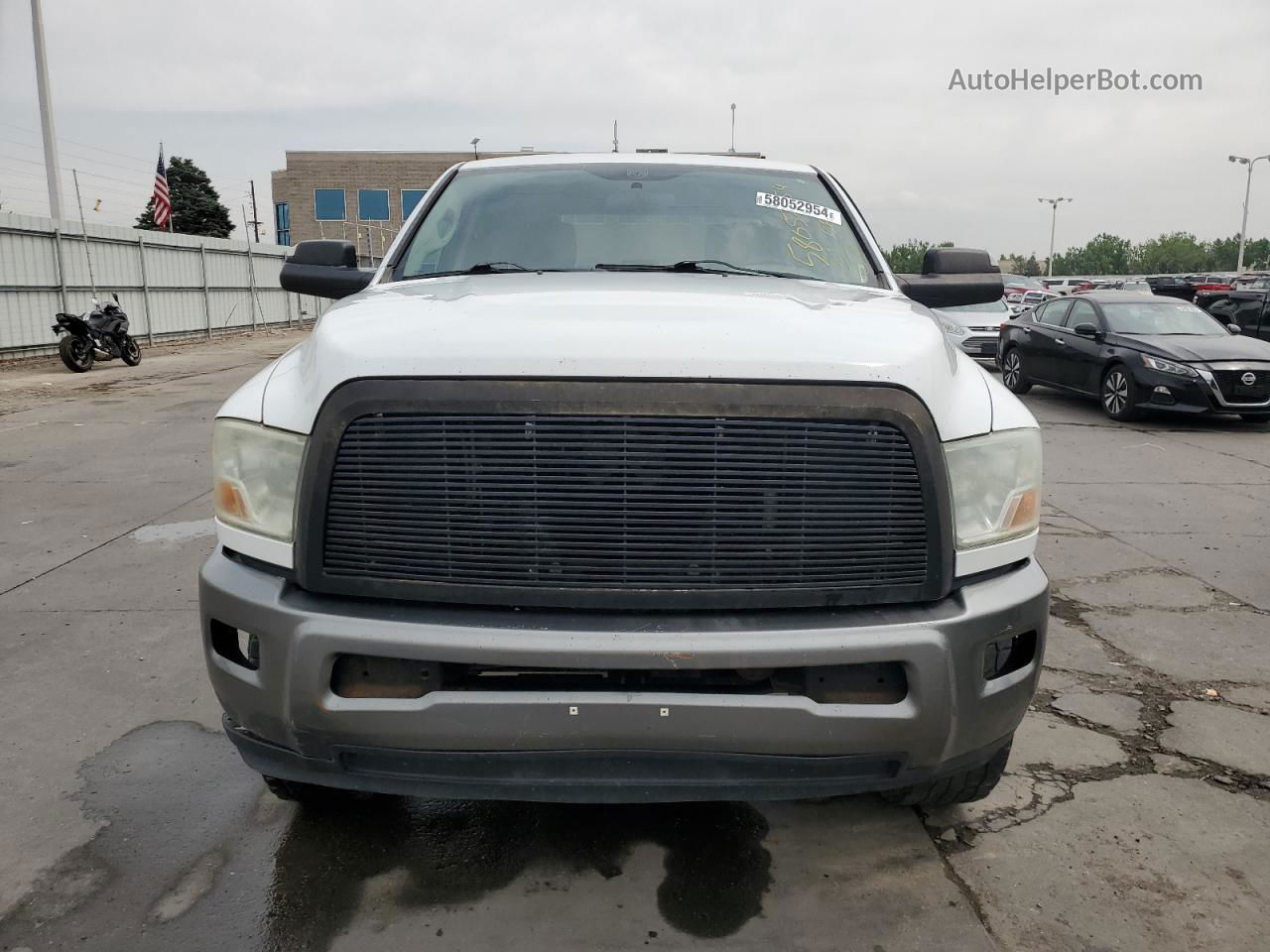 2012 Dodge Ram 2500 St Белый vin: 3C6TD5HT5CG145460