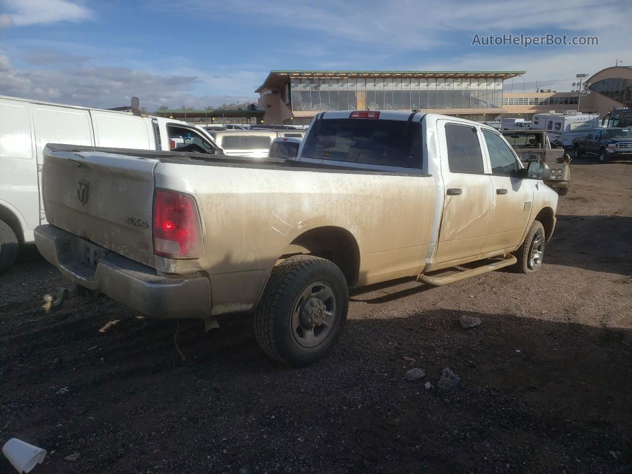 2012 Dodge Ram 2500 St White vin: 3C6TD5HT9CG308952