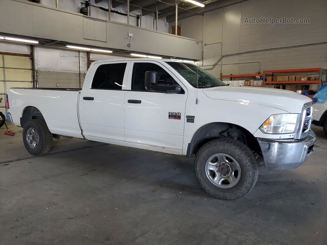 2012 Dodge Ram 2500 St White vin: 3C6TD5HTXCG289358