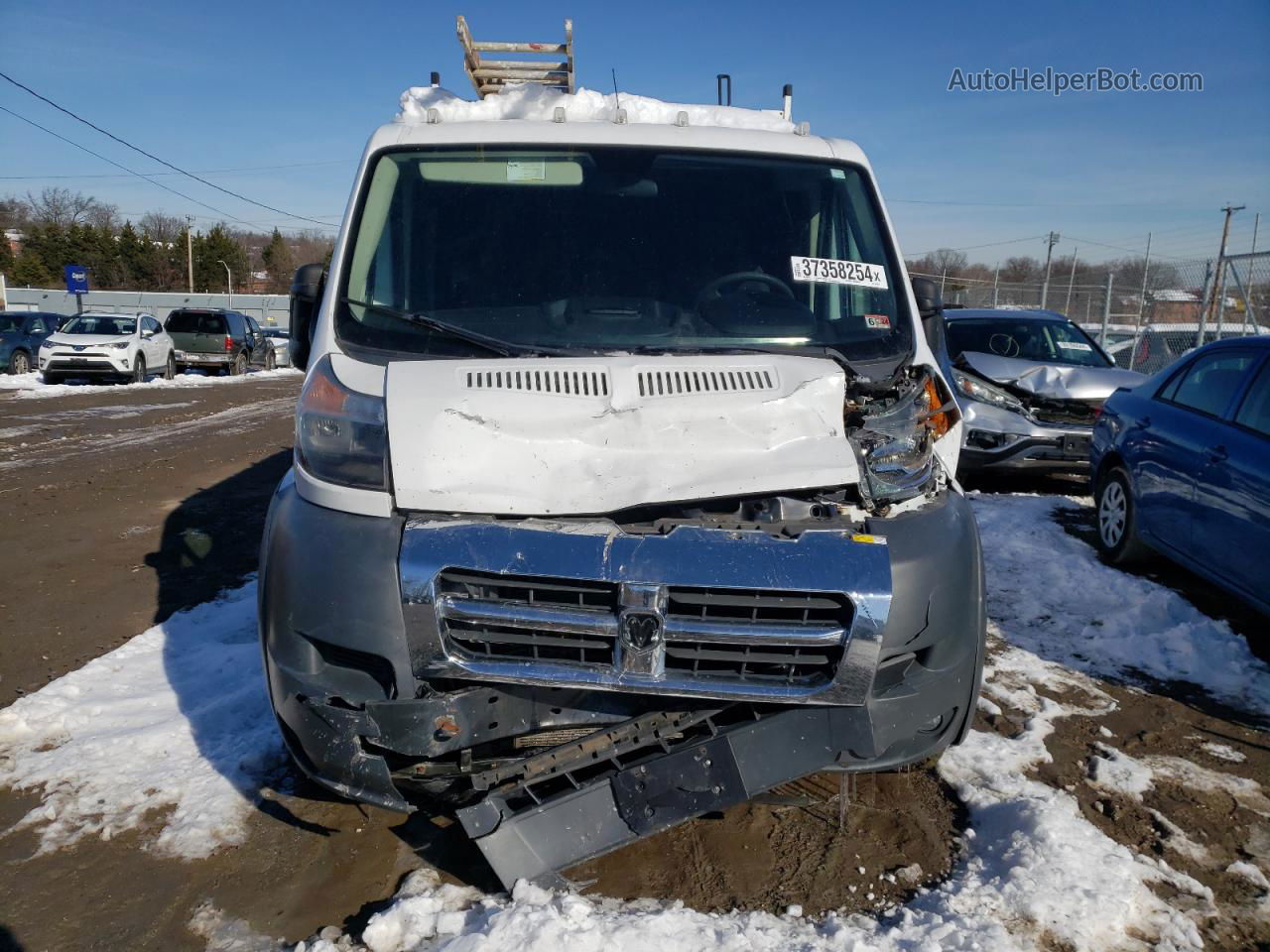 2017 Ram Promaster 1500 1500 Standard White vin: 3C6TRVAG0HE510872