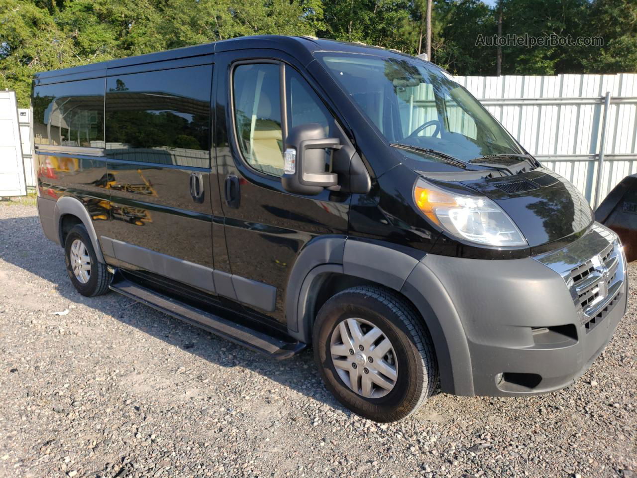 2017 Ram Promaster 1500 1500 Standard Черный vin: 3C6TRVAG0HE516090