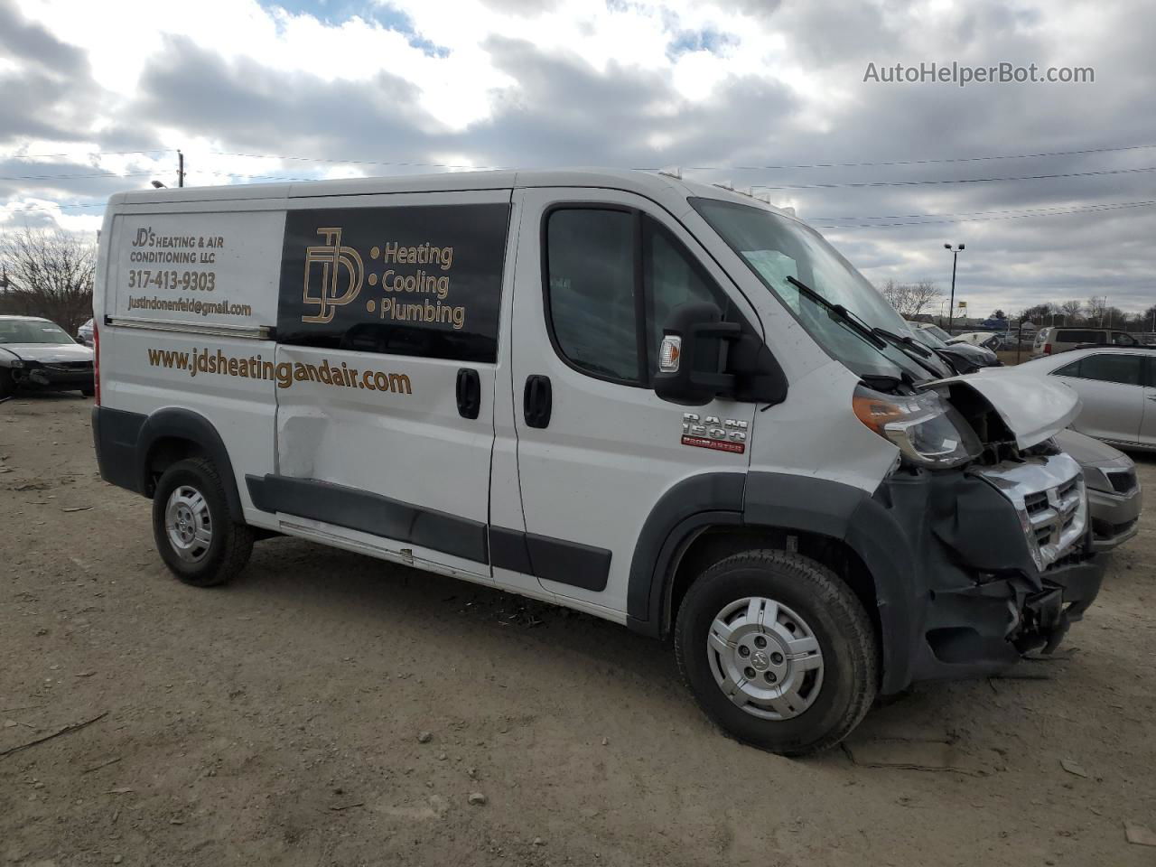 2017 Ram Promaster 1500 1500 Standard White vin: 3C6TRVAG0HE529437