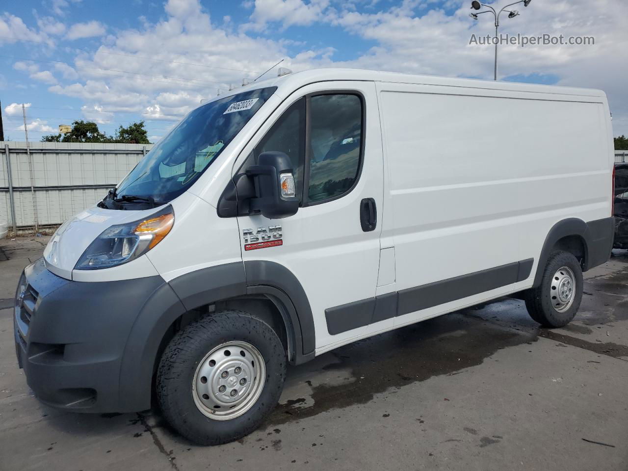 2017 Ram Promaster 1500 1500 Standard Белый vin: 3C6TRVAG0HE531317