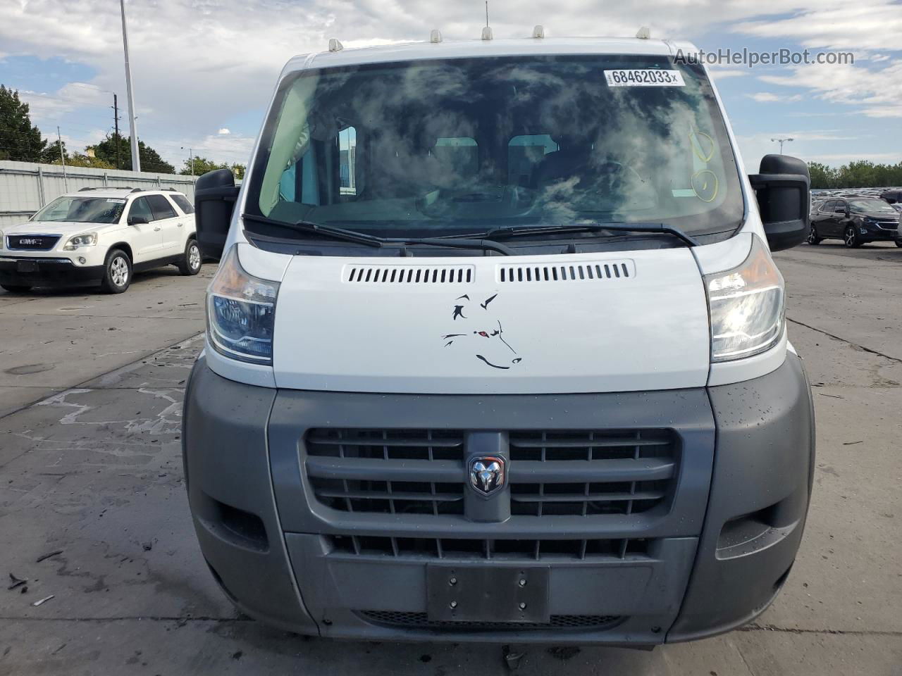 2017 Ram Promaster 1500 1500 Standard Белый vin: 3C6TRVAG0HE531317