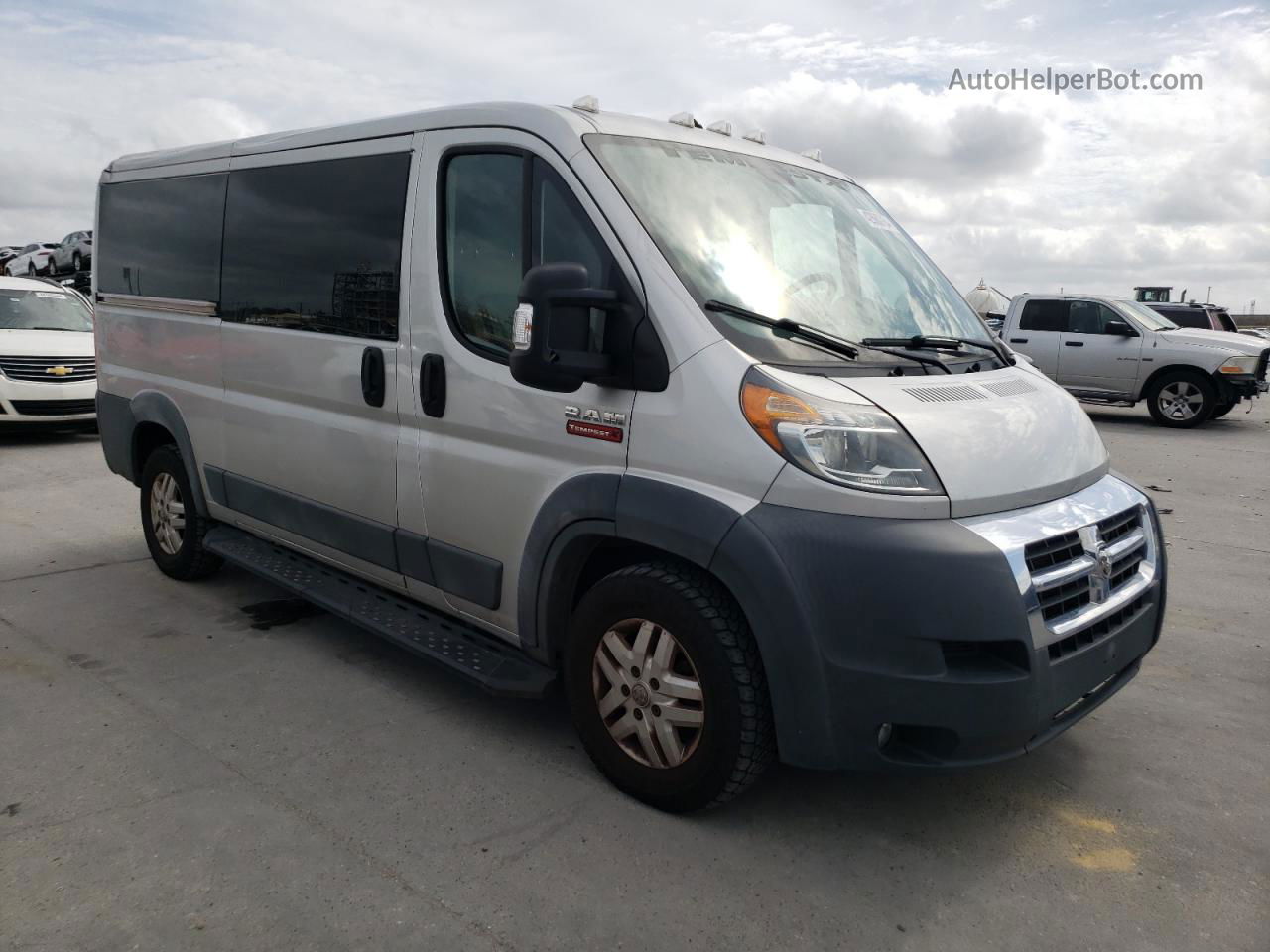 2017 Ram Promaster 1500 1500 Standard Silver vin: 3C6TRVAG1HE500531