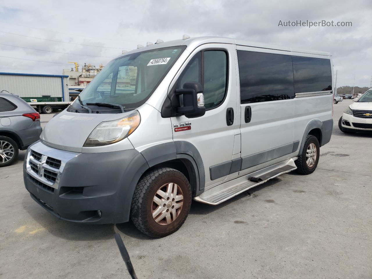 2017 Ram Promaster 1500 1500 Standard Silver vin: 3C6TRVAG1HE500531