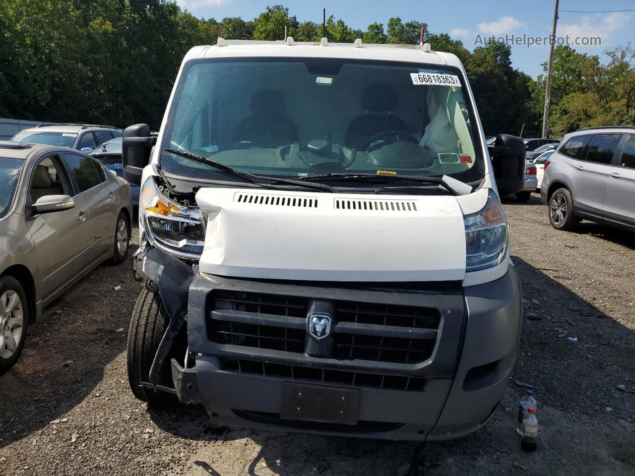 2017 Ram Promaster 1500 1500 Standard White vin: 3C6TRVAG4HE523933