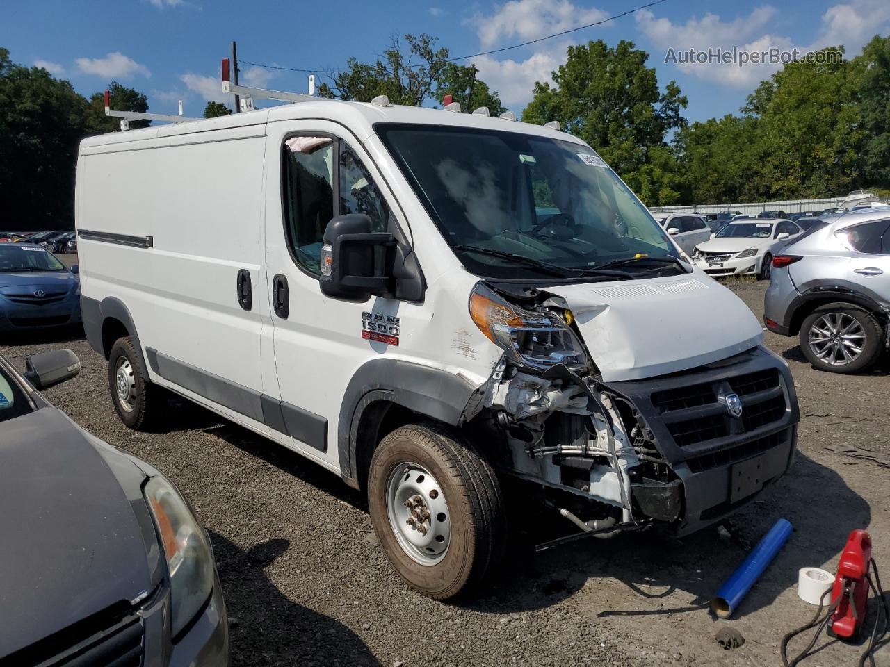 2017 Ram Promaster 1500 1500 Standard White vin: 3C6TRVAG4HE523933