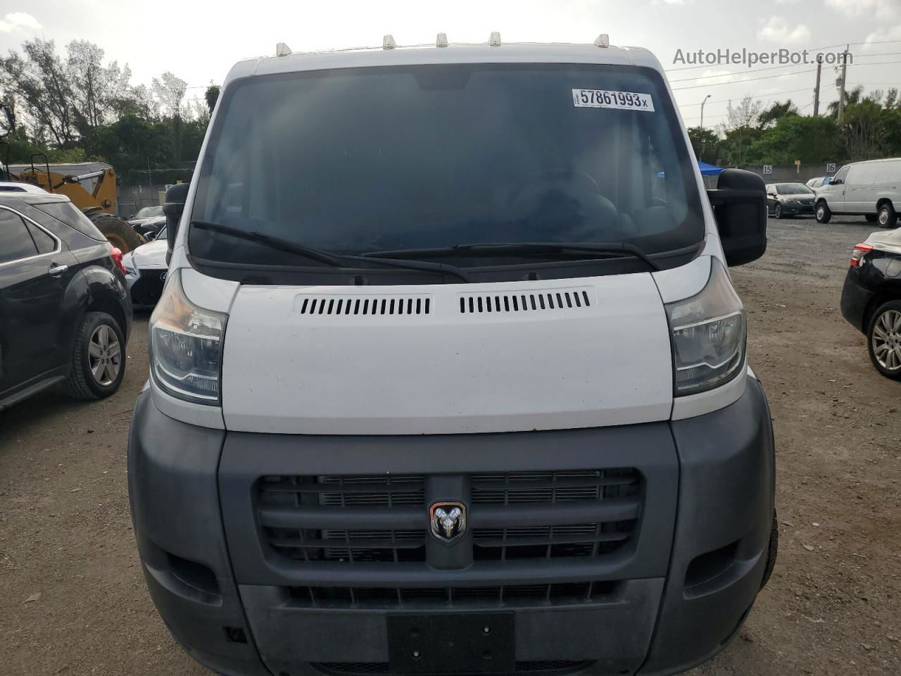 2017 Ram Promaster 1500 1500 Standard Белый vin: 3C6TRVAG5HE521043