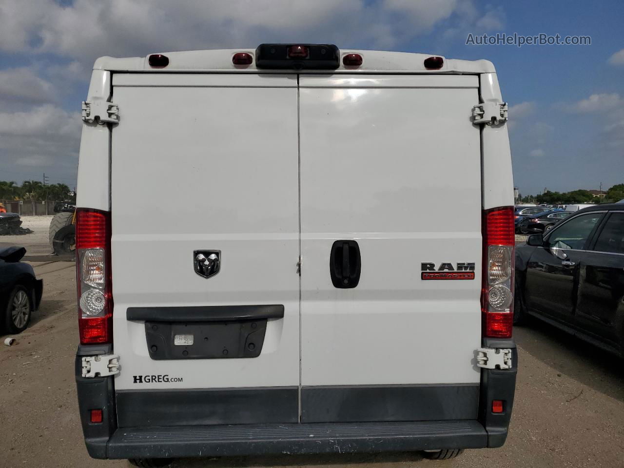 2017 Ram Promaster 1500 1500 Standard Белый vin: 3C6TRVAG5HE521043