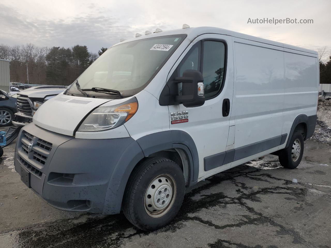 2017 Ram Promaster 1500 1500 Standard White vin: 3C6TRVAGXHE502746