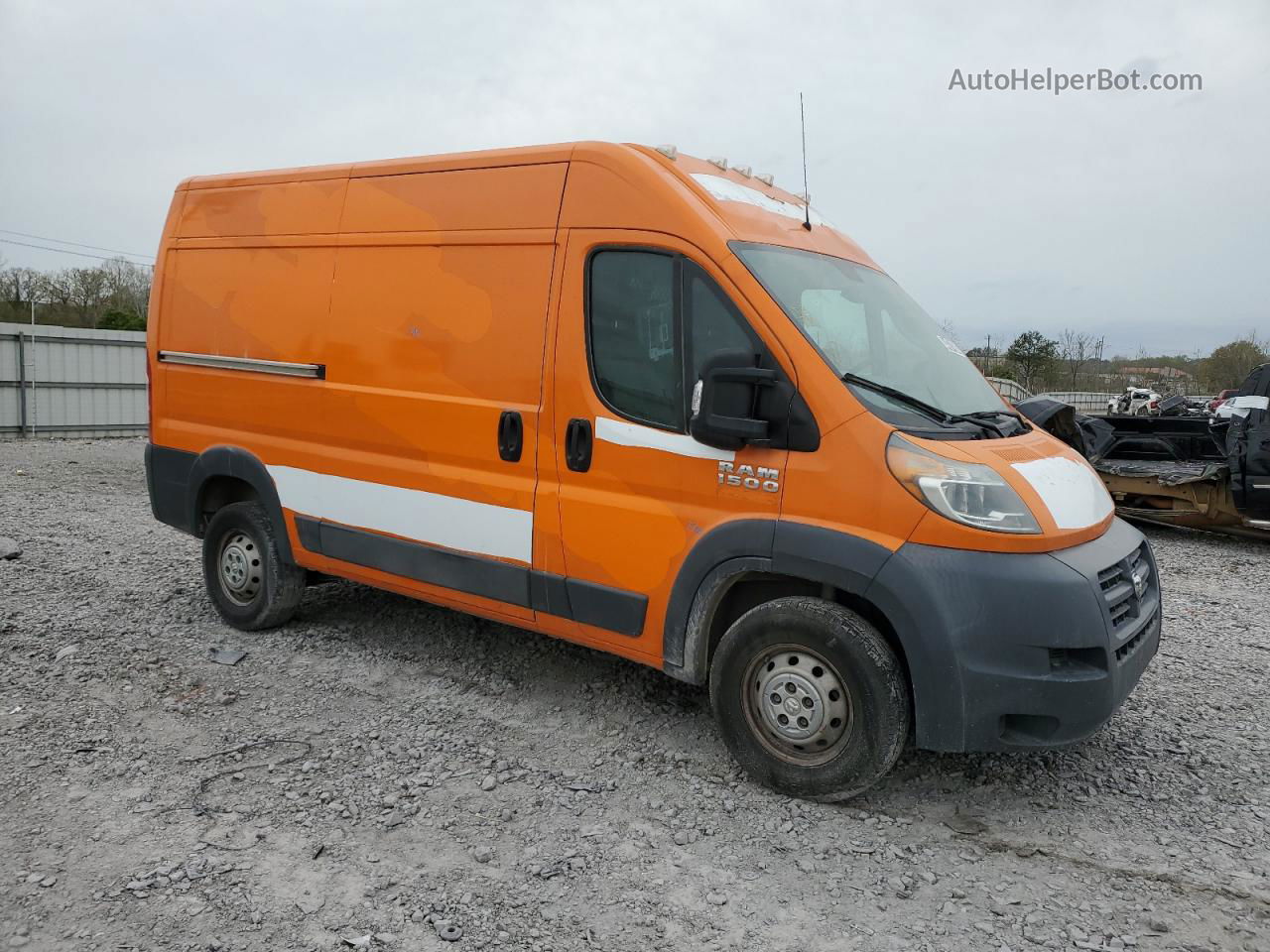 2017 Ram Promaster 1500 1500 High Orange vin: 3C6TRVBG1HE542020