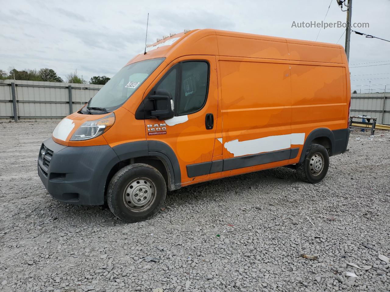 2017 Ram Promaster 1500 1500 High Orange vin: 3C6TRVBG1HE542020