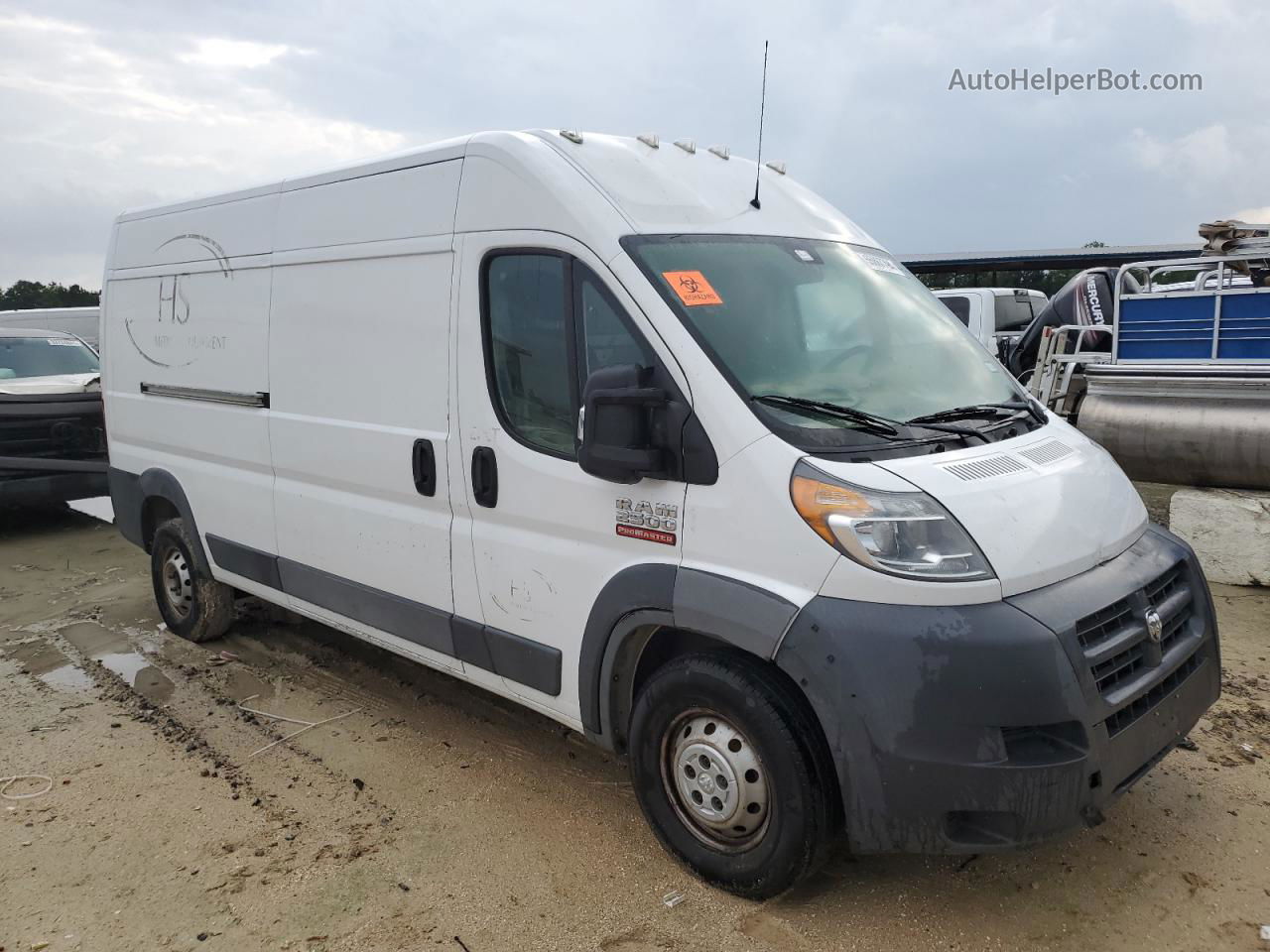 2017 Ram Promaster 2500 2500 High Белый vin: 3C6TRVDG1HE527904