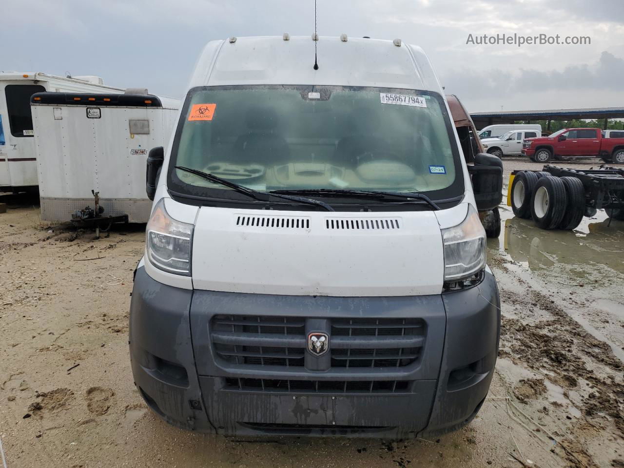 2017 Ram Promaster 2500 2500 High Белый vin: 3C6TRVDG1HE527904