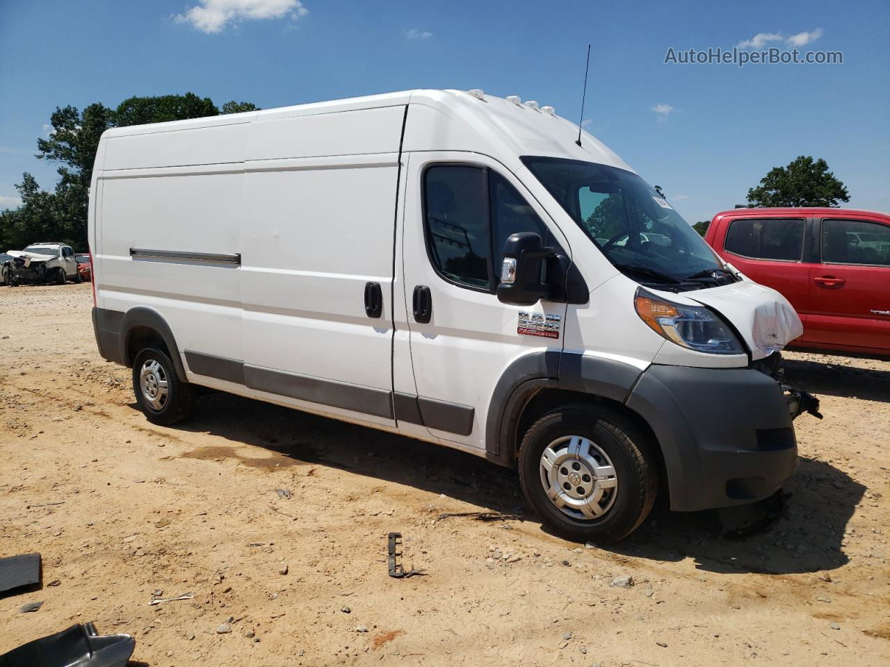 2017 Ram Promaster 2500 2500 High White vin: 3C6TRVDG4HE543417