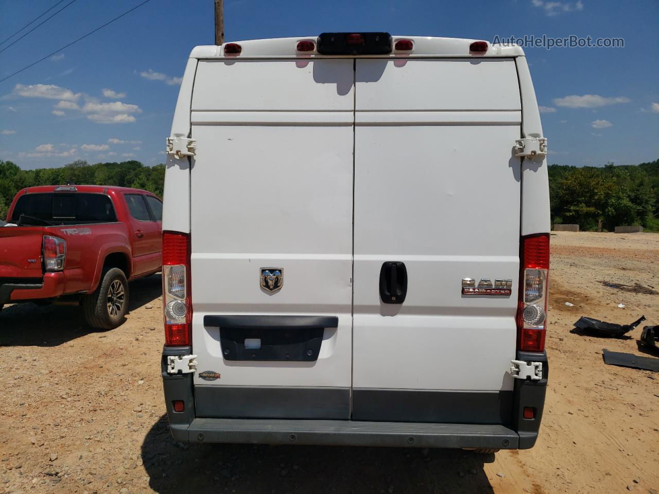 2017 Ram Promaster 2500 2500 High White vin: 3C6TRVDG4HE543417