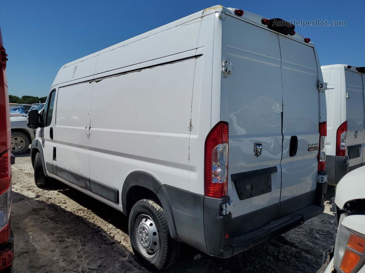 2017 Ram Promaster 2500 2500 High White vin: 3C6TRVDG5HE503377