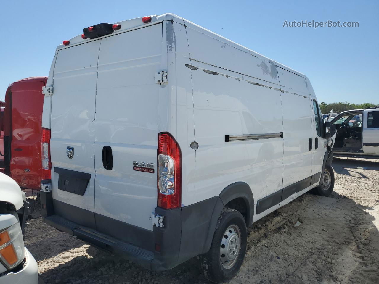 2017 Ram Promaster 2500 2500 High White vin: 3C6TRVDG5HE503377