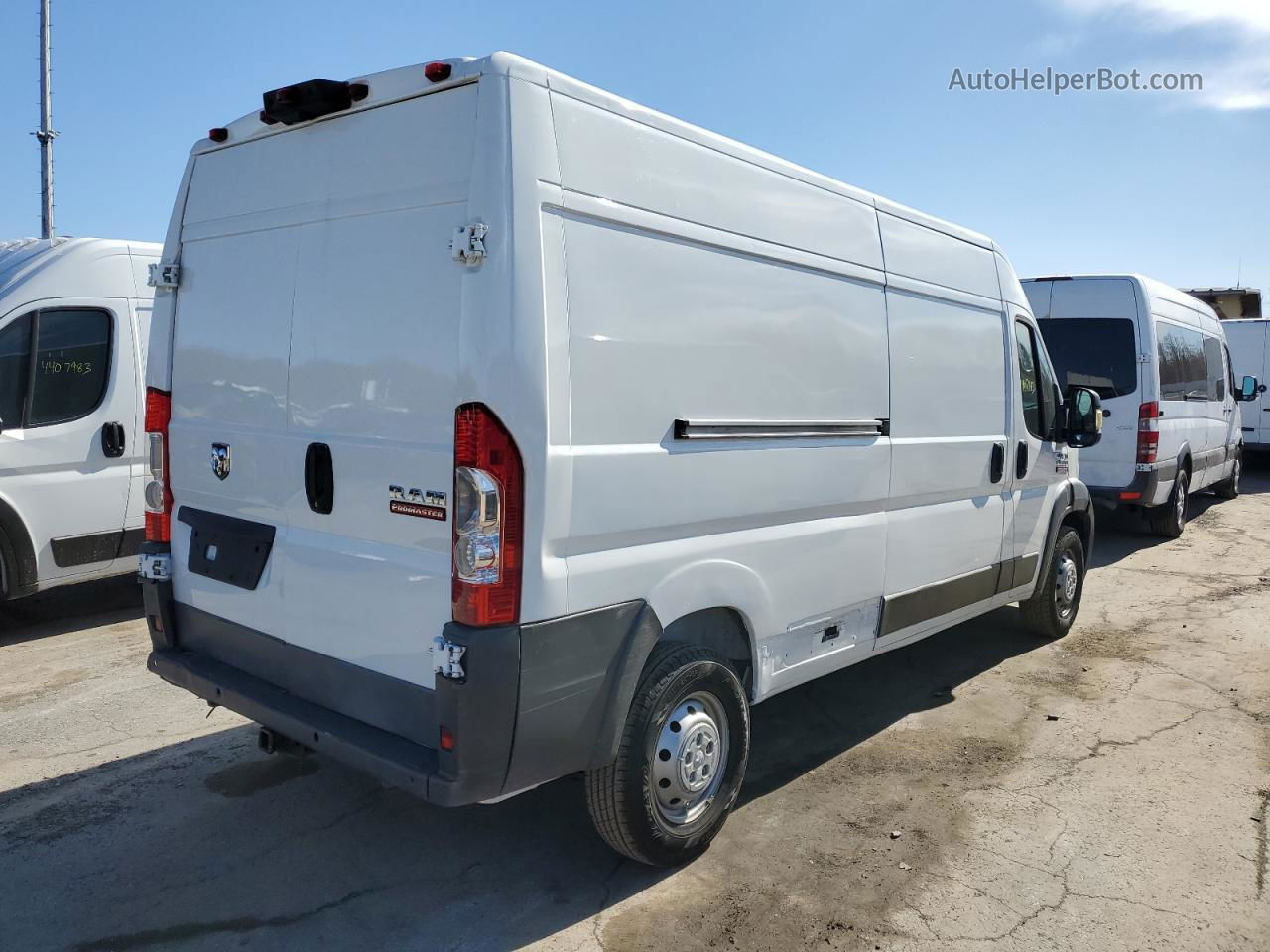 2017 Ram Promaster 2500 2500 High White vin: 3C6TRVDG8HE549222