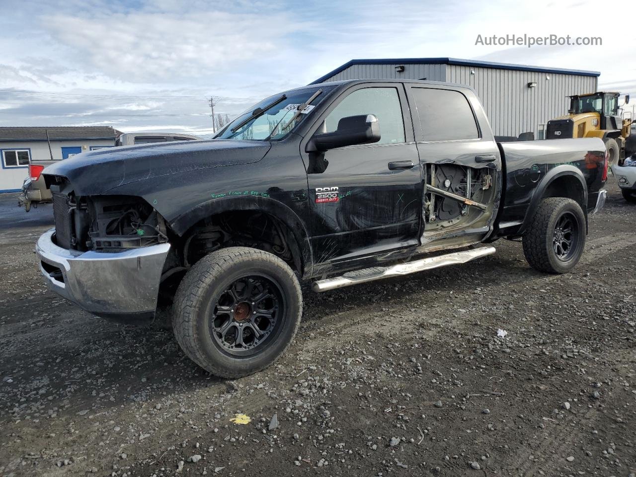 2012 Dodge Ram 2500 St Черный vin: 3C6UD5CL3CG334782