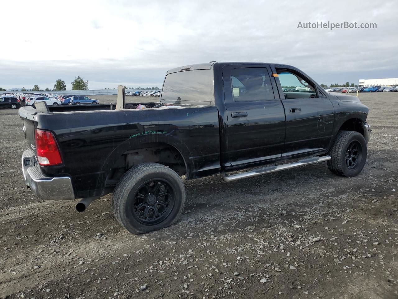 2012 Dodge Ram 2500 St Черный vin: 3C6UD5CL3CG334782