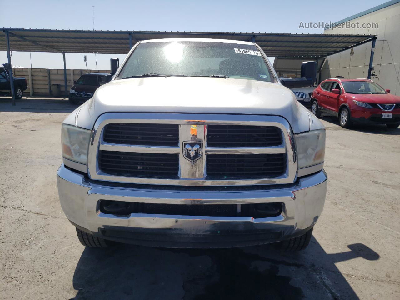 2012 Dodge Ram 2500 St Серебряный vin: 3C6UD5CL6CG182402