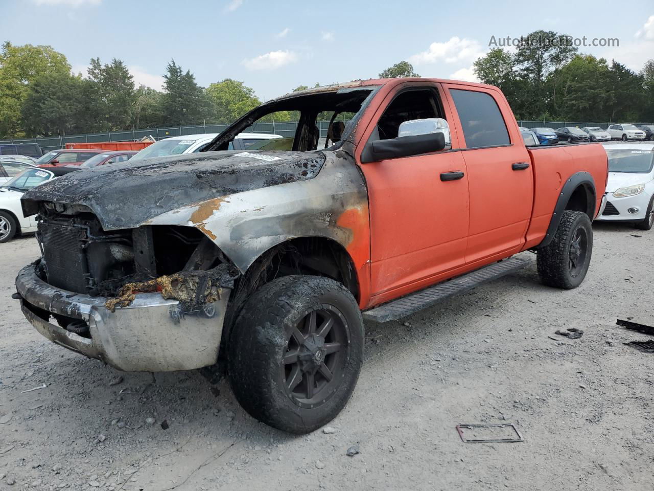 2012 Dodge Ram 2500 St Orange vin: 3C6UD5CL9CG185259