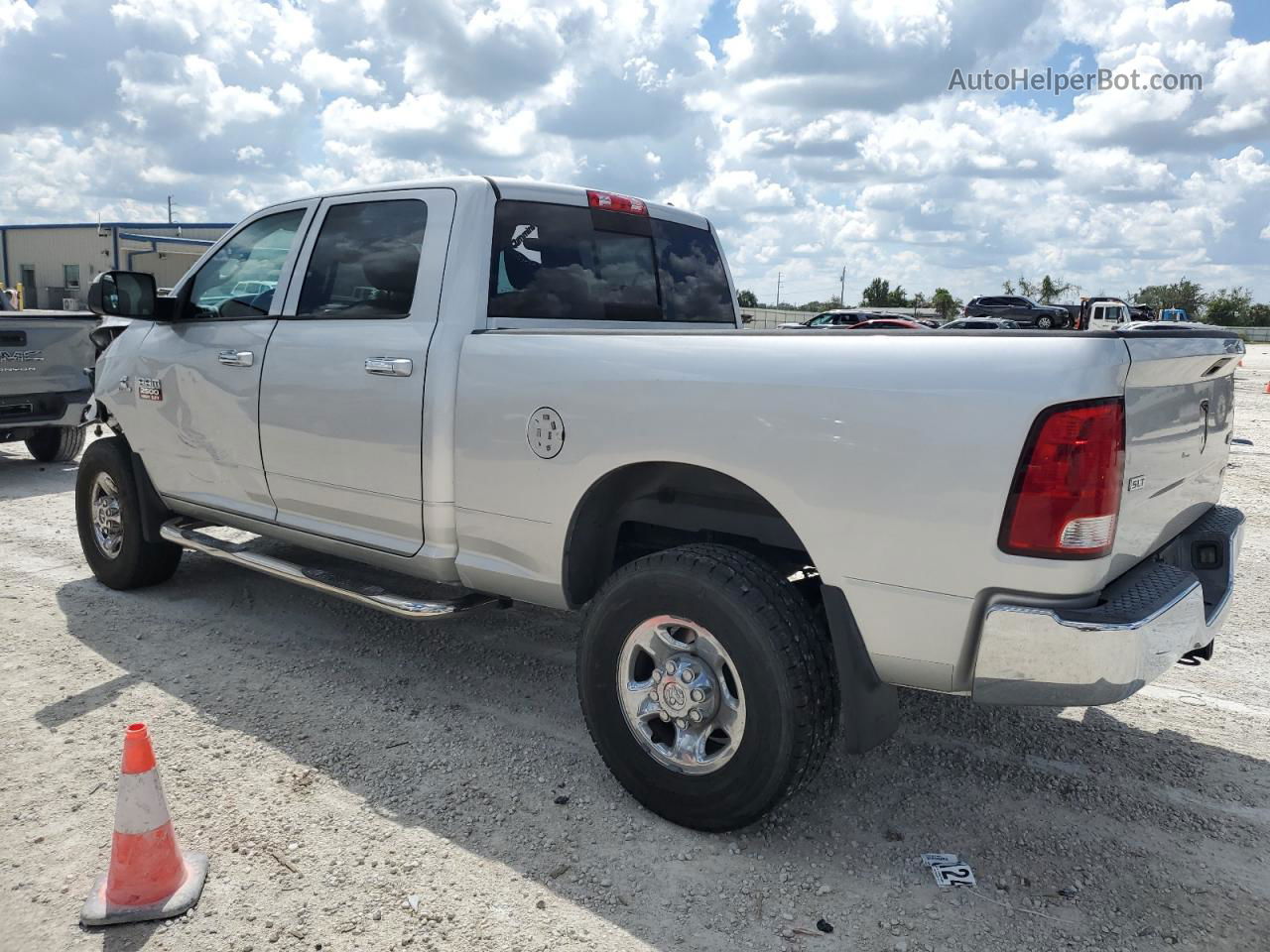 2012 Dodge Ram 2500 Slt Silver vin: 3C6UD5DL0CG240888