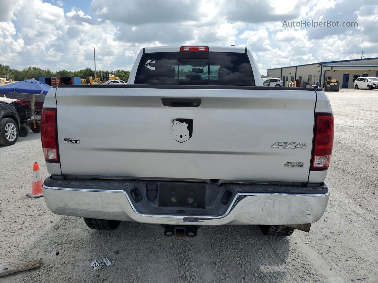 2012 Dodge Ram 2500 Slt Silver vin: 3C6UD5DL0CG240888