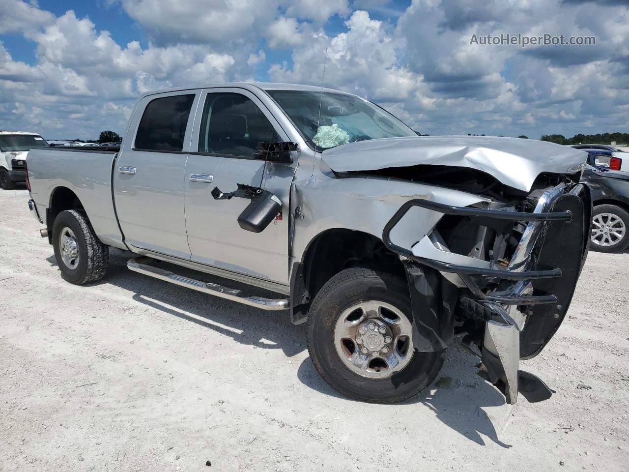 2012 Dodge Ram 2500 Slt Silver vin: 3C6UD5DL0CG240888