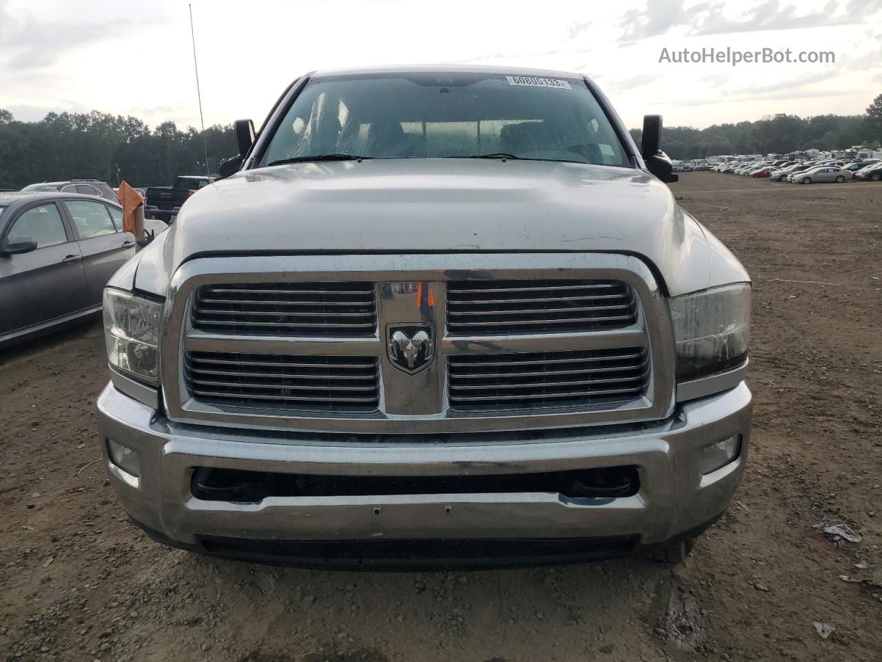 2012 Dodge Ram 2500 Slt Silver vin: 3C6UD5DL0CG295308