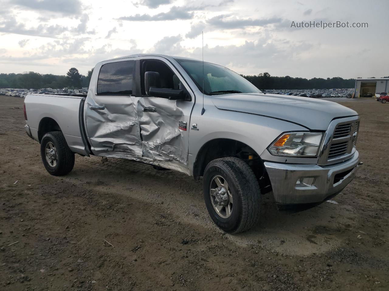 2012 Dodge Ram 2500 Slt Silver vin: 3C6UD5DL0CG295308