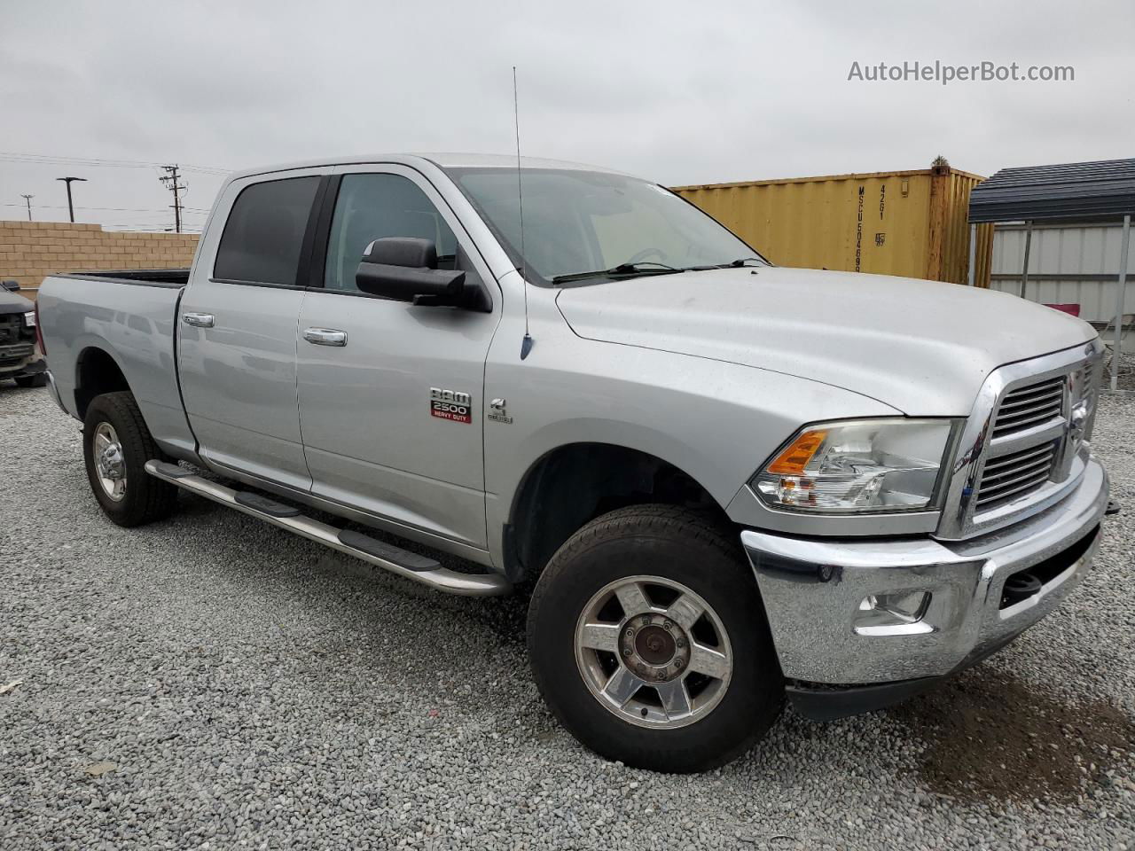 2012 Dodge Ram 2500 Slt Silver vin: 3C6UD5DL4CG143001