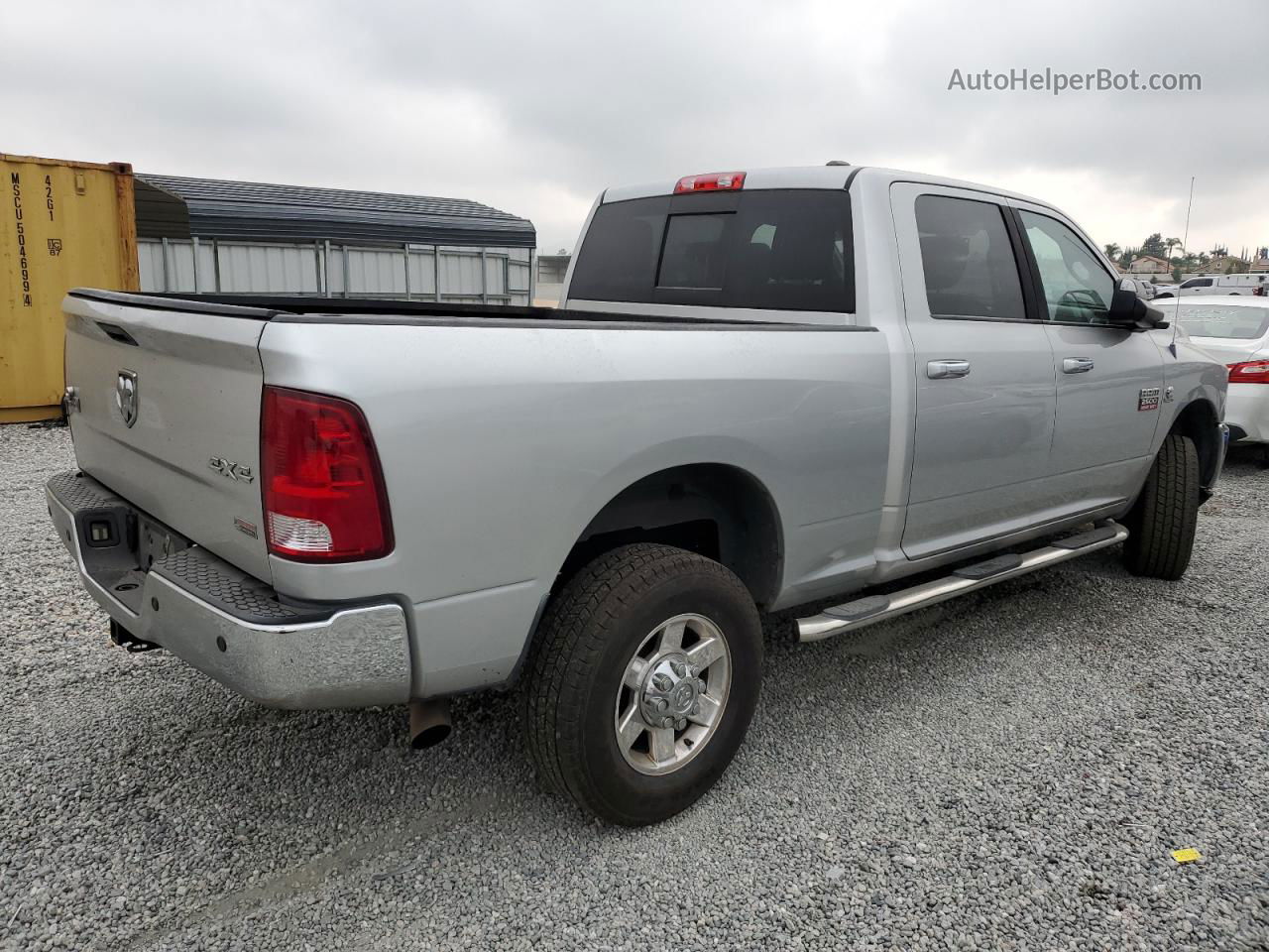 2012 Dodge Ram 2500 Slt Silver vin: 3C6UD5DL4CG143001