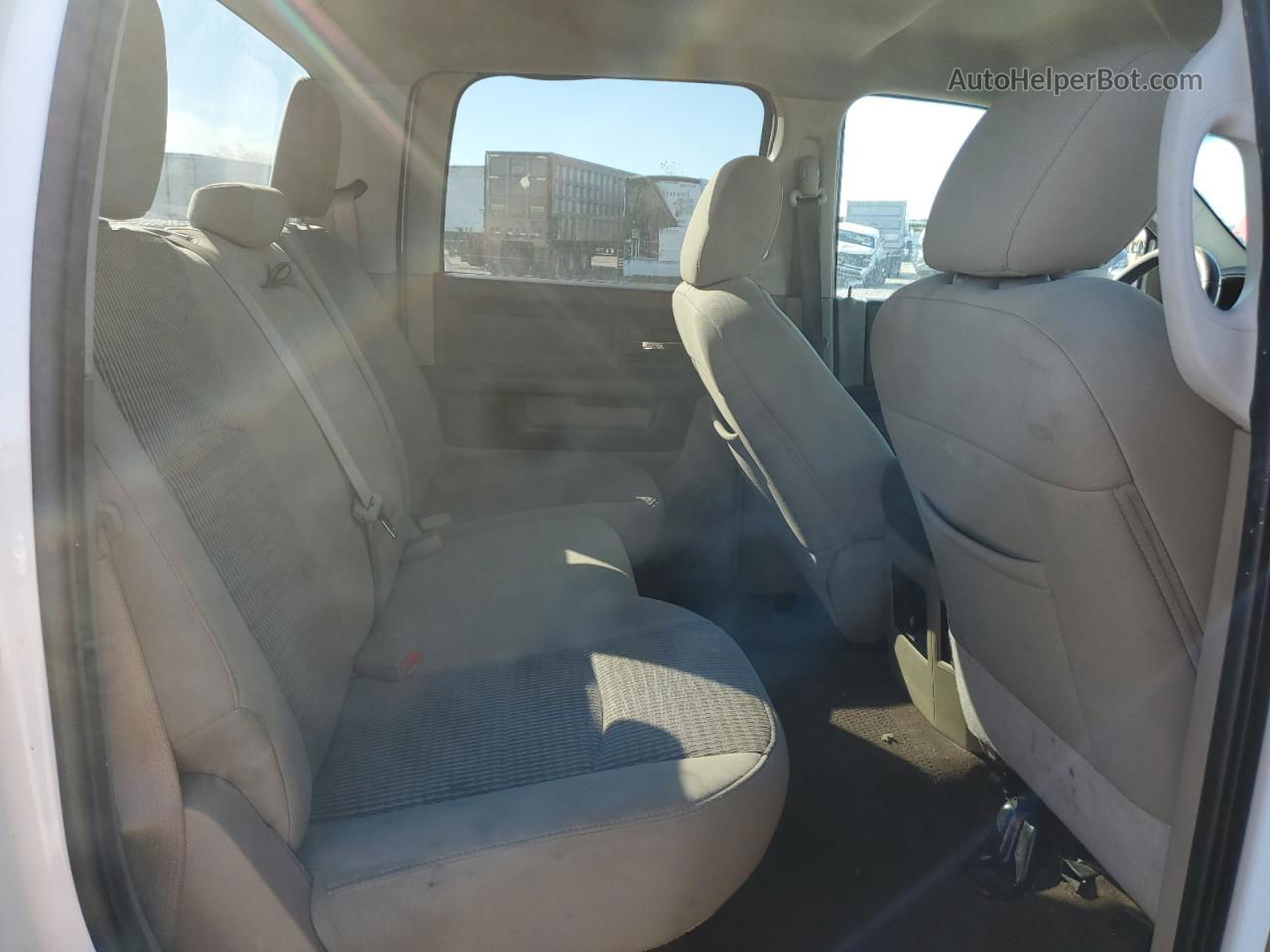 2012 Dodge Ram 2500 Slt White vin: 3C6UD5DL5CG283512