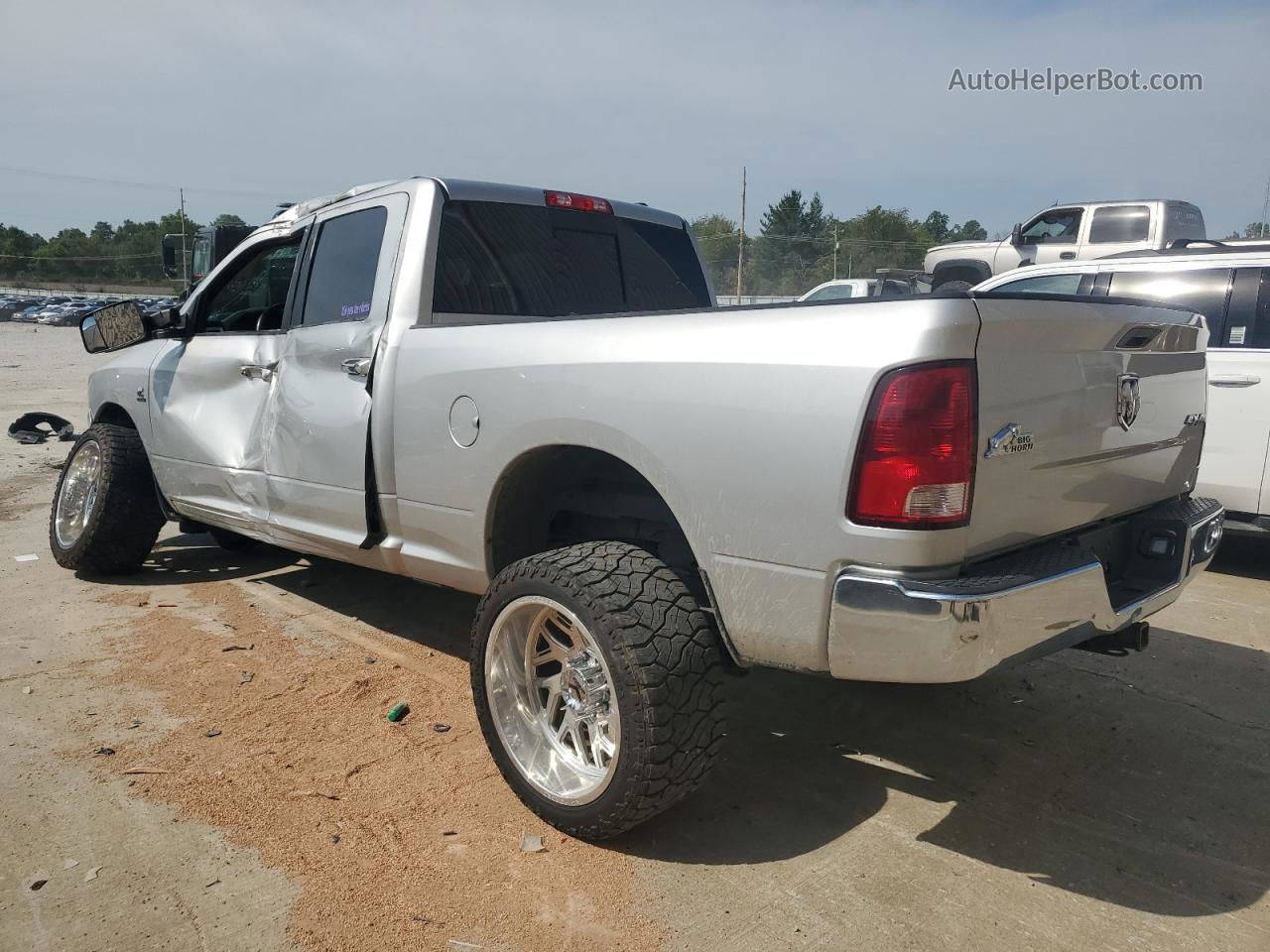 2012 Dodge Ram 2500 Slt Серебряный vin: 3C6UD5DLXCG337595