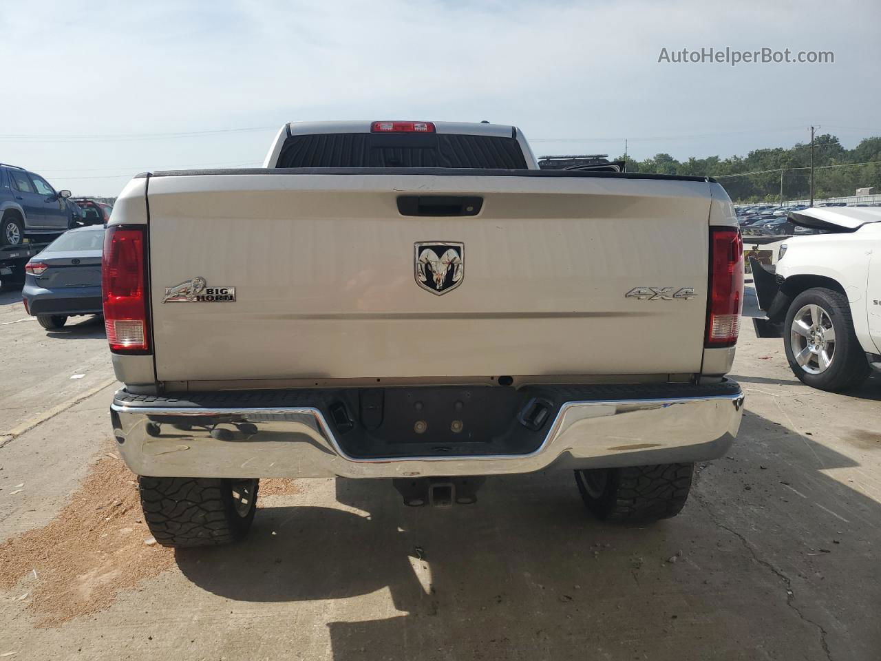 2012 Dodge Ram 2500 Slt Серебряный vin: 3C6UD5DLXCG337595