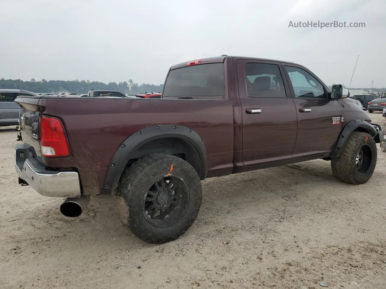 2012 Dodge Ram 2500 Laramie Бордовый vin: 3C6UD5FL7CG214818