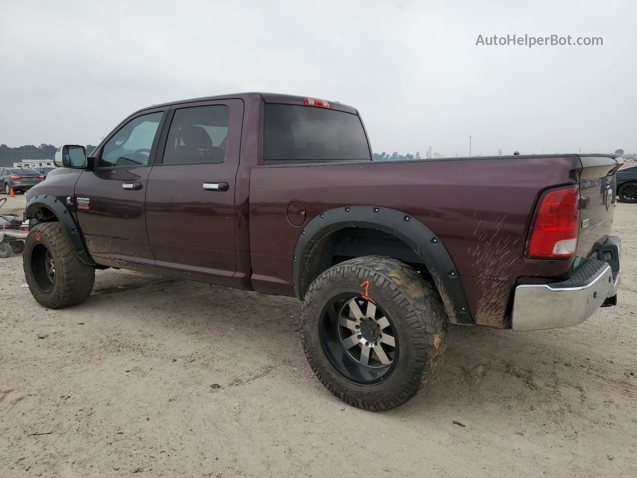 2012 Dodge Ram 2500 Laramie Бордовый vin: 3C6UD5FL7CG214818