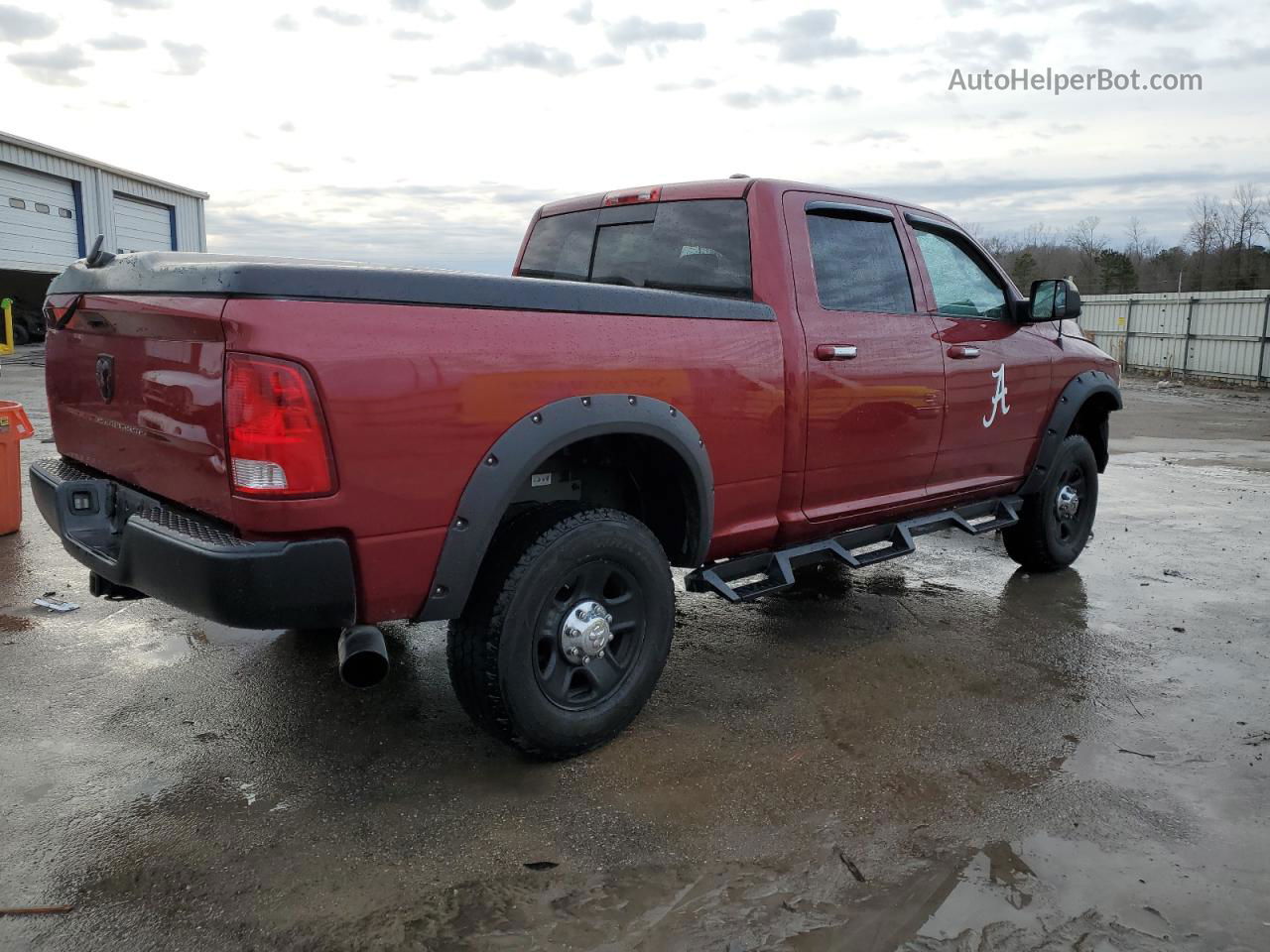 2012 Dodge Ram 2500 Laramie Maroon vin: 3C6UD5FL8CG214777