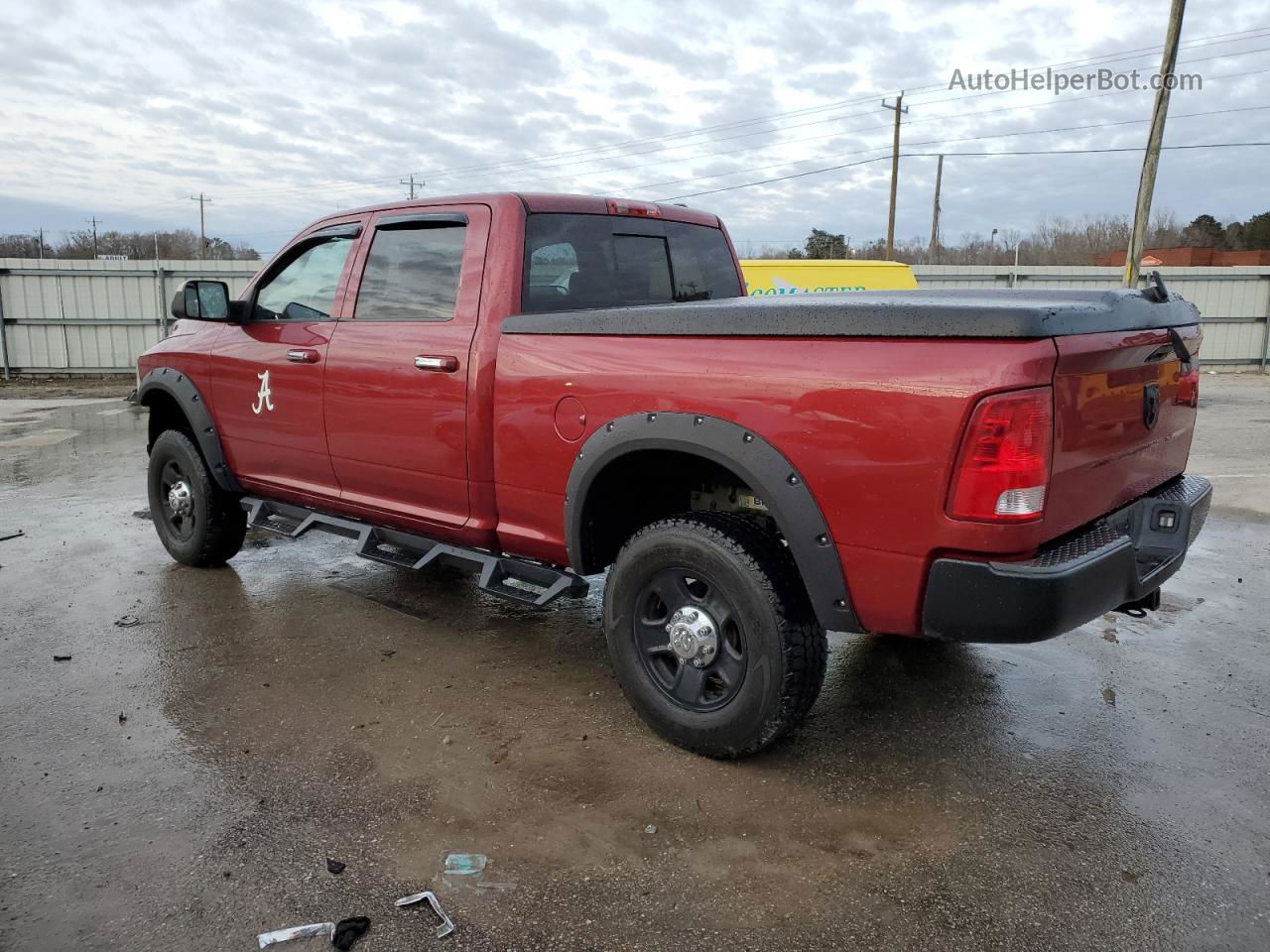 2012 Dodge Ram 2500 Laramie Maroon vin: 3C6UD5FL8CG214777