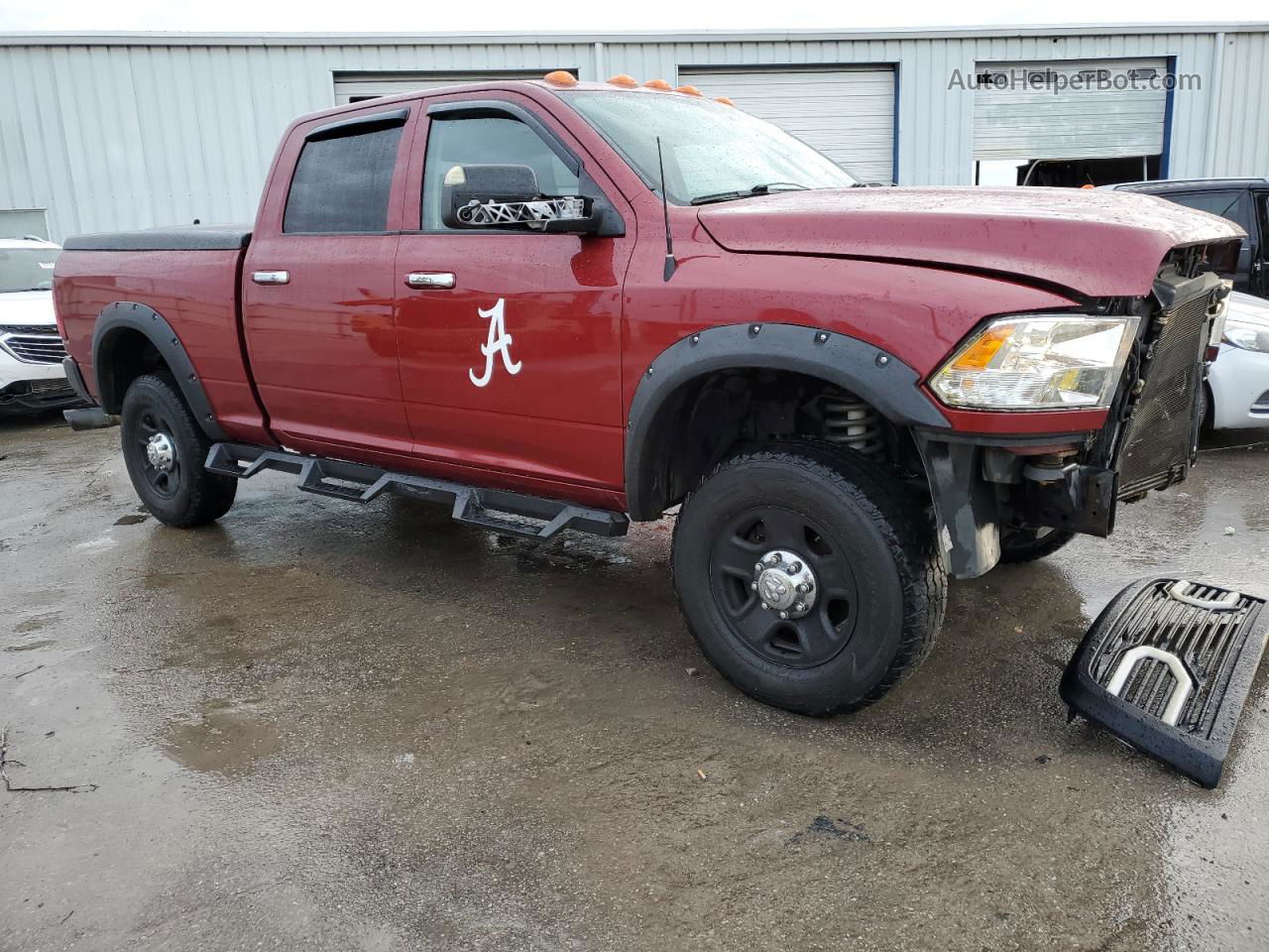 2012 Dodge Ram 2500 Laramie Maroon vin: 3C6UD5FL8CG214777