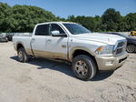 2012 Dodge Ram 2500 Longhorn White vin: 3C6UD5GL4CG333957