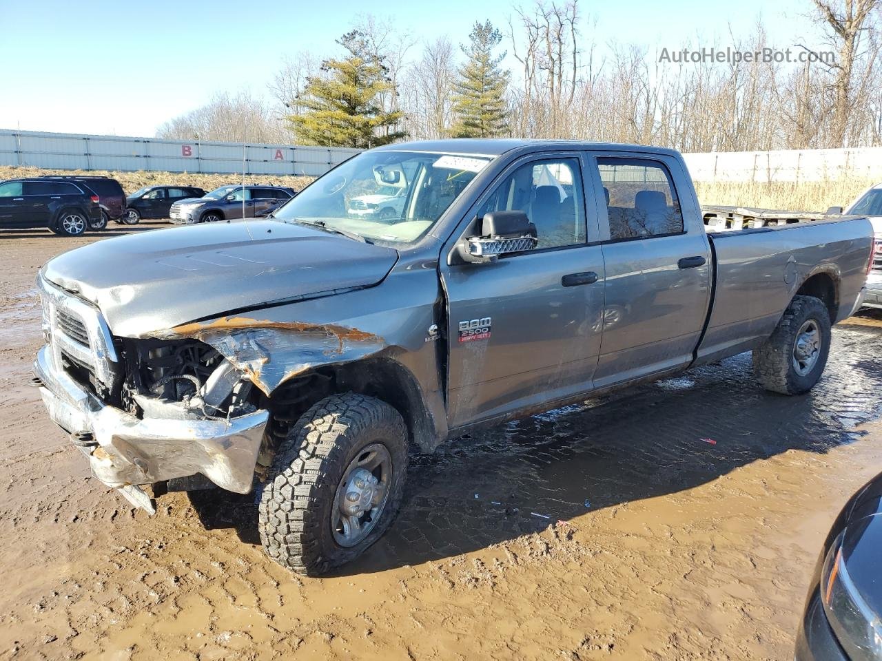 2012 Dodge Ram 2500 St Gray vin: 3C6UD5HL7CG193109