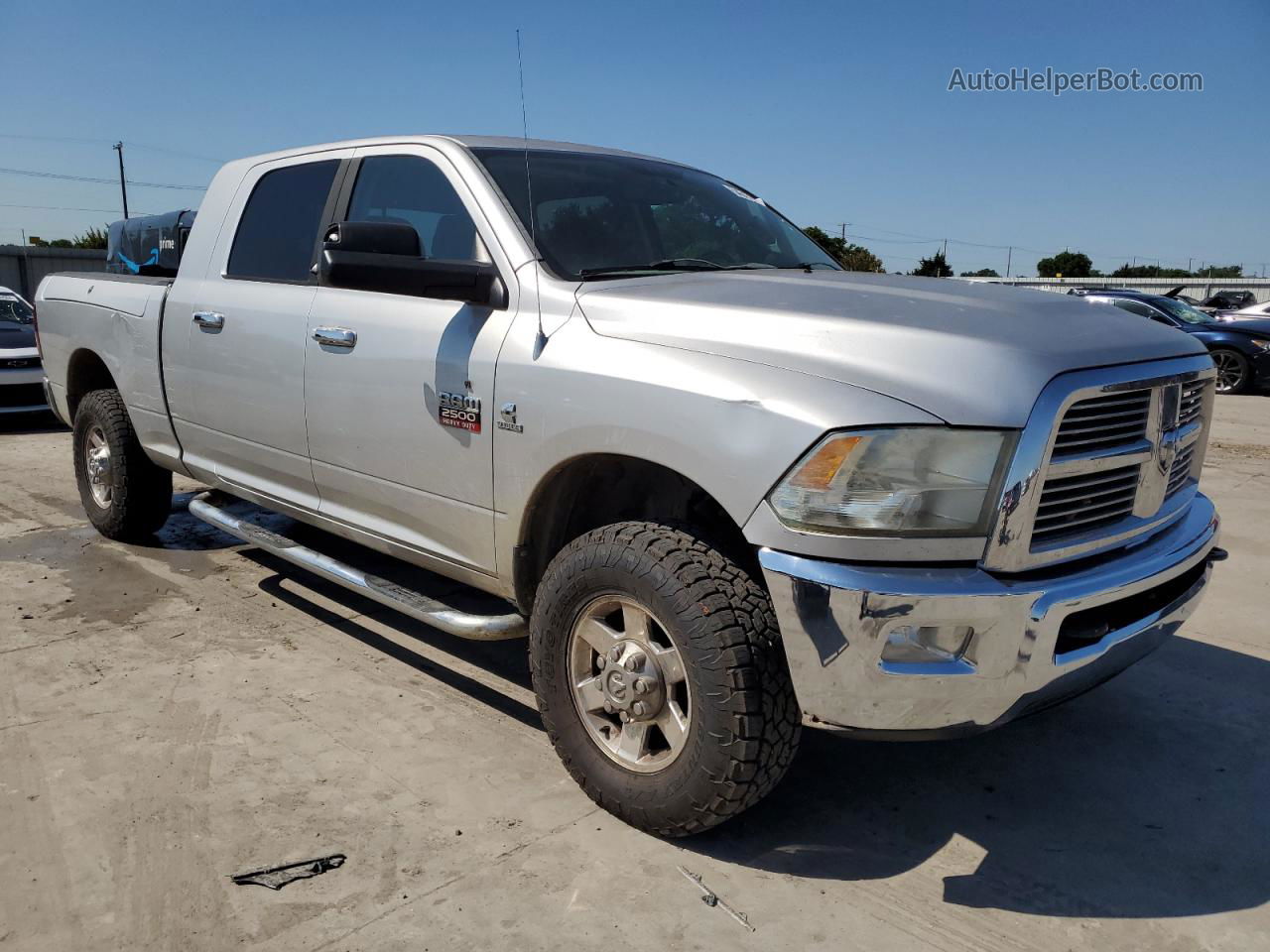 2012 Dodge Ram 2500 Slt Silver vin: 3C6UD5ML9CG245880