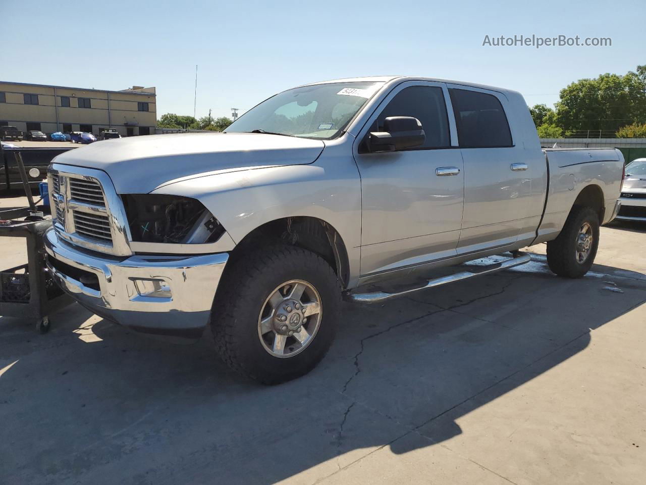 2012 Dodge Ram 2500 Slt Silver vin: 3C6UD5ML9CG245880