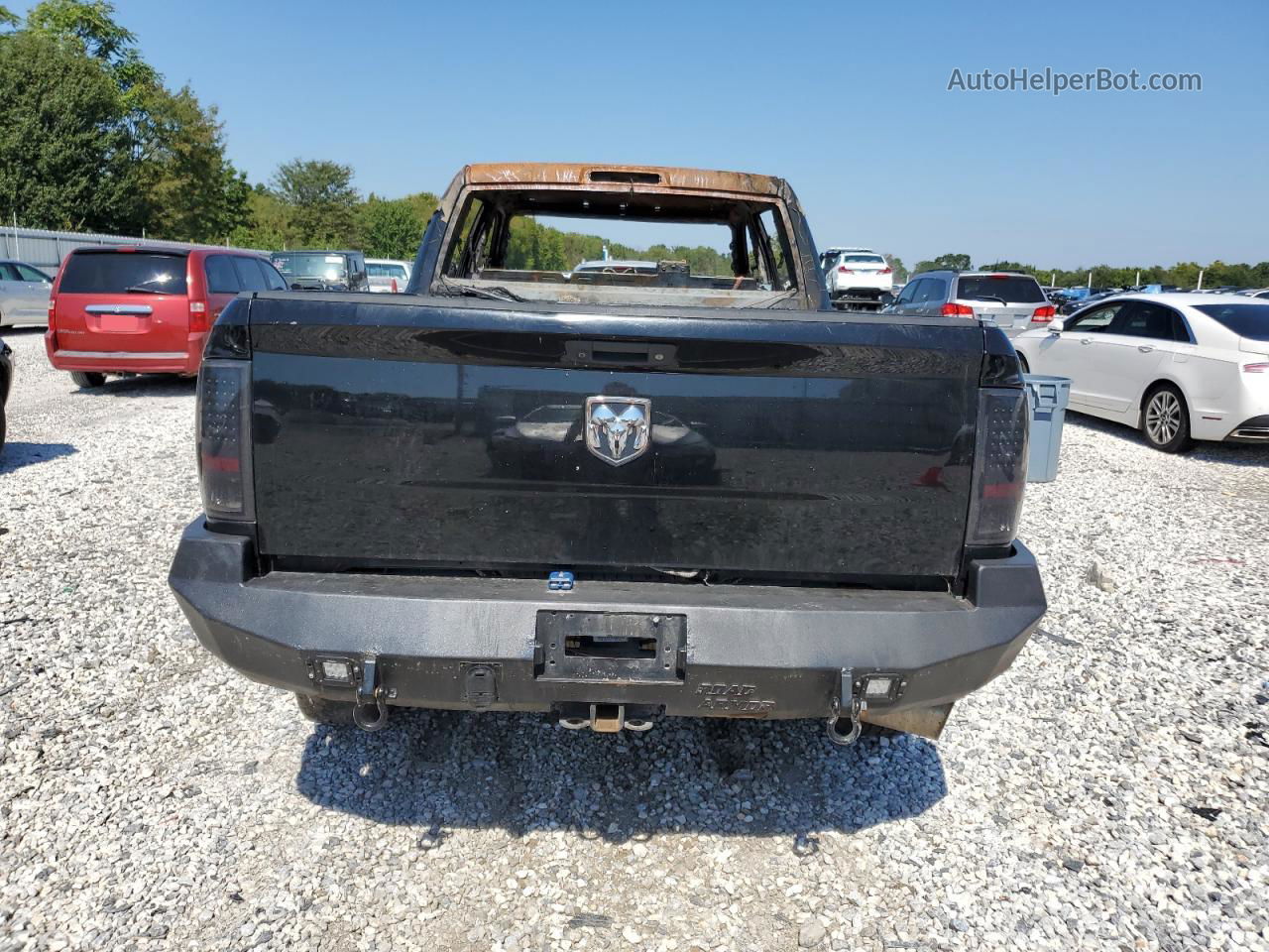 2012 Dodge Ram 2500 Laramie Black vin: 3C6UD5NL8CG293739